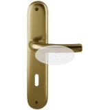 Klika interiérová Tokyo rozteč 90mm, pro klíč, bronz