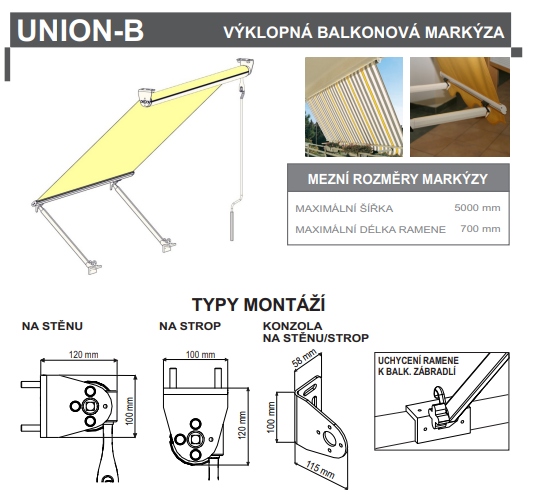 Markýza Union B
