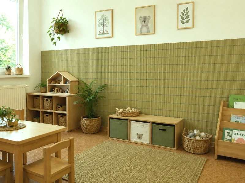 Bambusová rohož za postel 70x300 cm dub - za postel, stěnu i balkon