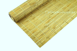 Bambusová rohož za postel 50x200 cm dub - za postel, stěnu i balkon